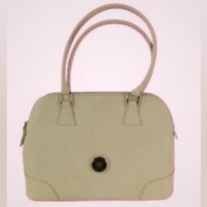 Elegant Cream Designer Tote Bag